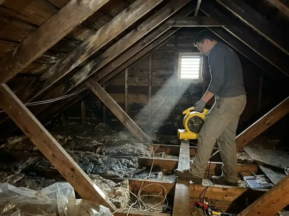 attic-water-damage-drying-proc-007 — frequently asked questions, Emergency Water Extraction & 24/7 Flood Response in Pawhusk…